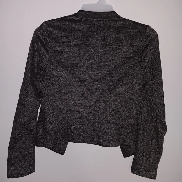 Halogen women's open blazer size XS gray long sleeve office carrier preppy - Picture 3 of 6